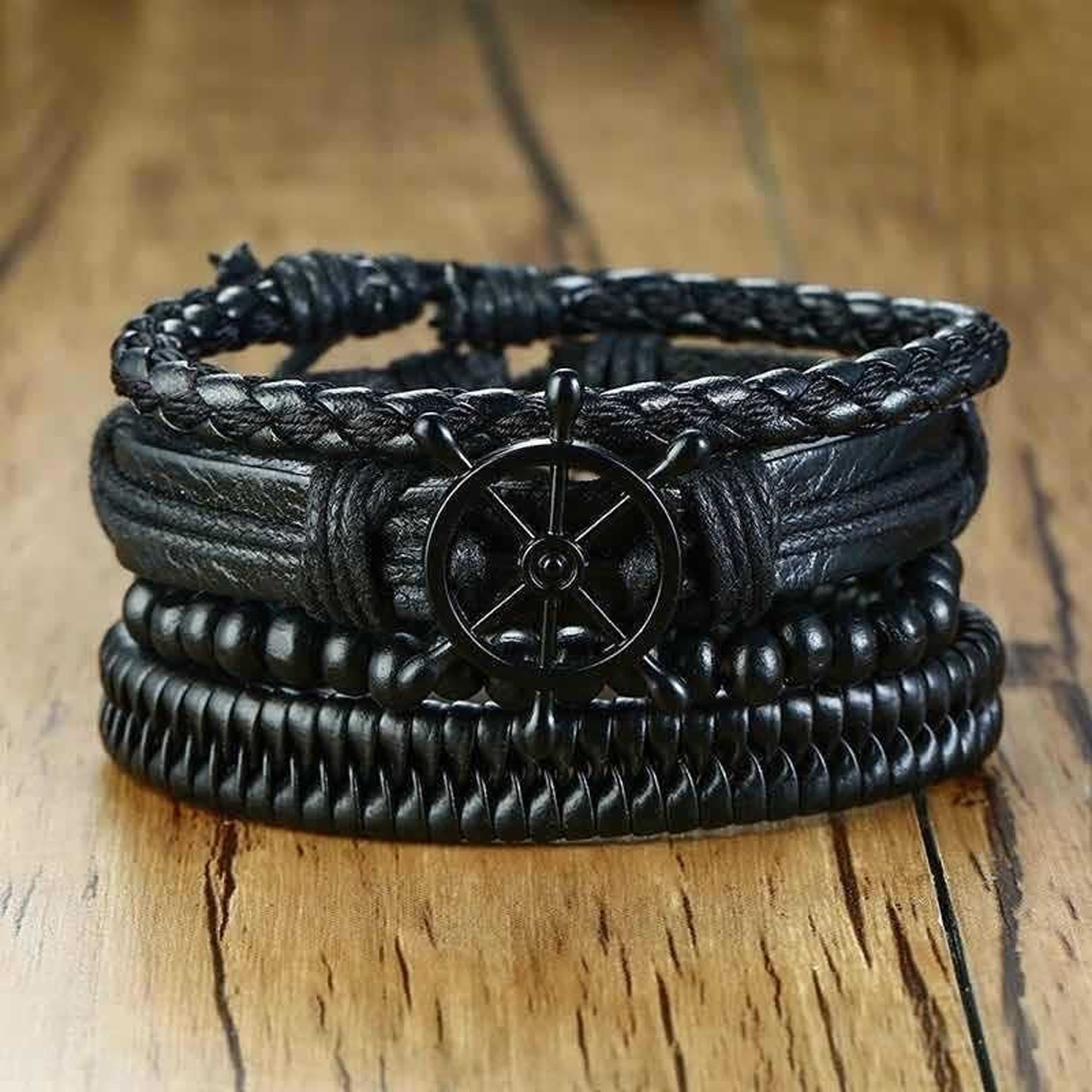 New Sailor Black Bracelet